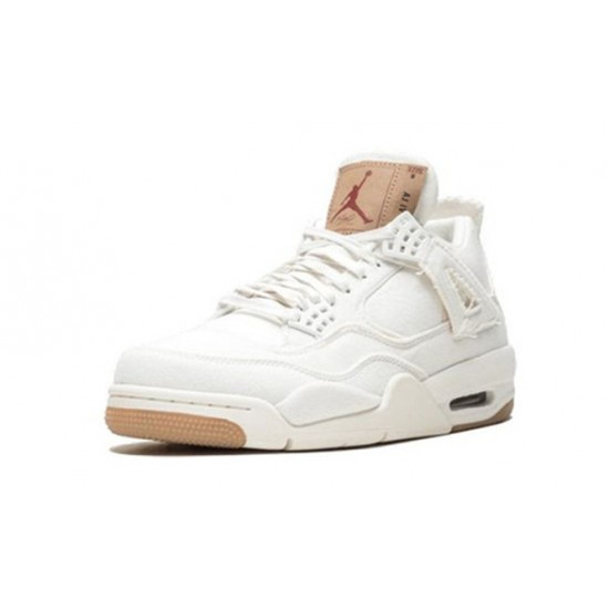 PK Shoes Jordan 4 s White WHITE/WHITE-WHITE Shoes Jordan WHITE AO2571 100