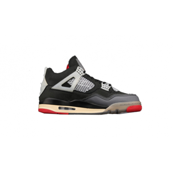 PK Shoes Jordan 4 Bred Jordan Black Red 308497 060