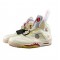 PK Shoes Jordan 5 White Sail/Fire Red-Muslin-Black Jordan Red Black CT8480 100