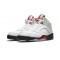 PK Shoes Jordan 5 Fire Red Jordan TRUE WHITE DA1911 102