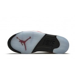 PK Shoes Jordan 5 Fire Red Jordan TRUE WHITE DA1911 102