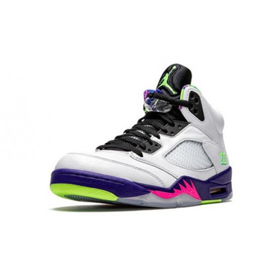 PK Shoes Jordan 5 Alternate Bel-Air WHITE/COURT PURPLE Jordan WHITE DB3335 100