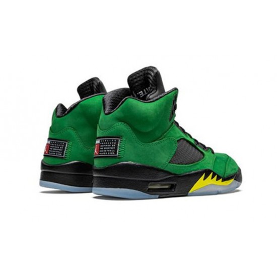 PK Shoes Jordan 5 Oregon Jordan APPLE GREEN CK6631 307