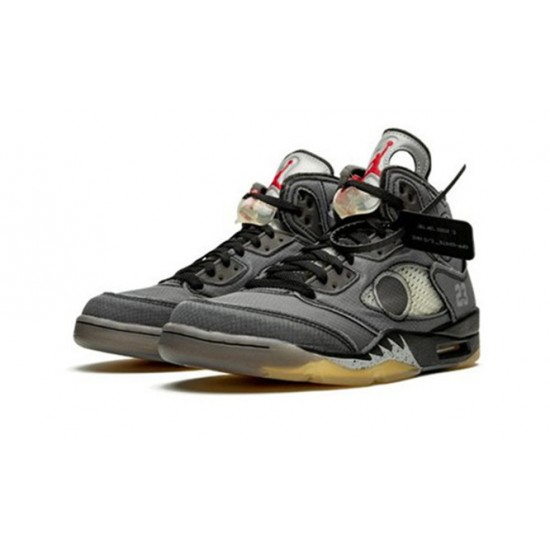 PK Shoes Jordan 5 Retro Black BLACK/MUSLIN-FIRE RED Jordan BLACK CT8480 001