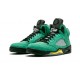 PK Shoes Jordan 5 Retro Oregon Ducks BLACK/YELLOW STRIKE-AP GREEN Jordan BLACK 454803 535