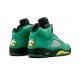 PK Shoes Jordan 5 Retro Oregon Ducks BLACK/YELLOW STRIKE-AP GREEN Jordan BLACK 454803 535