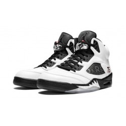 PK Shoes Jordan 5 Retro Paris Saint-Germain White Jordan White FA18 MNJDLS 735