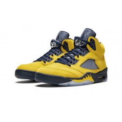 PK Shoes Jordan 5 Michigan Jordan AMARILLO CQ9541 704