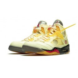 PK Shoes Jordan 5 SAIL/FIRE RED-MUSLIN Jordan SAIL DH8565 100