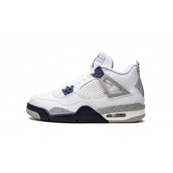 GradeSchool Nike Air Jordan 4 Midnight Navy 408452-140 Shoes