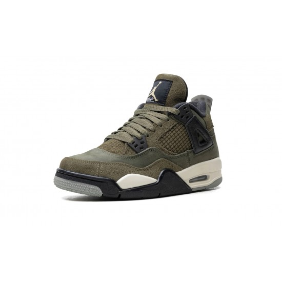 GradeSchool Nike Air Jordan 4 Olive FB9928 200 Shoes