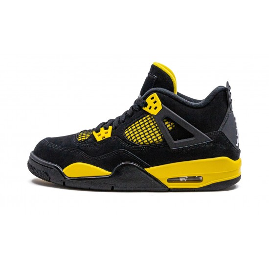 GradeSchool Nike Air Jordan 4 Thunder 2023 408452-017 Shoes